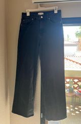 H&M Black Jeans High-Waisted Wide-Leg Photo 0