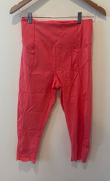FP Movement Coral Scallop Hem Cropped Leggings Athleisure‎ Workout Capris Photo 0