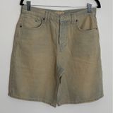 Free People We The Free Montana Loose Fit Denim Jean shorts size 27 NWOT Photo 0