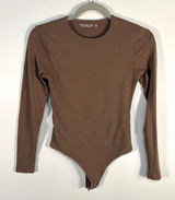 Abercrombie & Fitch Soft A&F Collection Long Sleeve‎ Bodice Brown XS Crew Neck Photo 0