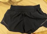 Navy Lululemon Hotty Hot Shorts 2.5" Low-Rise Photo 0