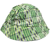 Aerie Bucket Hat Green‎ Yellow Plaid Pattern One Size Photo 0