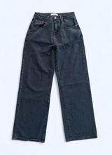 HD in Paris Y2K black wide leg jeans soft grunge baggy denim Size Small 🖤 Photo 0