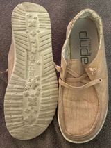 Hey Dude Sparkling Rose Gold Canvas Lace-Up slip on's Photo 0