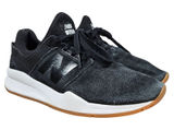 New Balance 247 Black White Gum Sole‎ RevLite Suede Mesh Sneakers WS247CI 8 Photo 0
