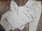 Aerie Pale Green Ribbed Sweatshirt Joggers Outfit Set XS/Small Photo 0