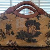 VINTAGE: Tommy Bahama | tapestry clutch handbag Photo 0