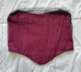 Windsor Corset Top Womens Size Medium Pink Vampire Coquette Dainty Grunge Gothic Witchy‎ Photo 0