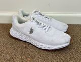 U.S. Polo Assn. White Running Workout Tennis Shoes Size 7.5 Women's Photo 0