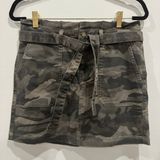Blue Spice Camo Mini Skirt Size 7 NWT Photo 0