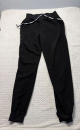 FIGS Technical Collection Women Black Scrub Jogger Pants Size Medium Tall M/T Photo 0