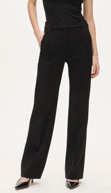 J. Crew Natalia Pant In Four-season Stretch Carreman Trousers Black NEW Size 0 Photo 0