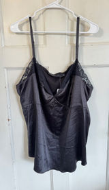 NWT Torrid Studio black satin lace trim‎ camisole top size 3x (22/24) Photo 0