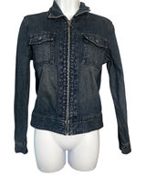 Vintage Ralph Lauren Polo Jeans Co Zip Denim Jacket‎ Small Blue 90s Y2K Photo 0