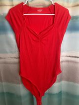 Old Navy Red Bodysuit Photo 0