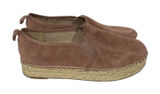 Sam Edelman Pink Carrin Velvet Platform Espadrille Slip On Shoes Size 7 Photo 0