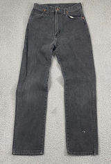 Wrangler 13MBKG Jeans Juniors 9 Black Stretch High Waisted Western Cowgirl Rodeo Photo 0