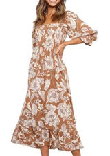 Petal & Pup Byron Floral Midi Dress Size 4 NWT Photo 0