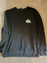 Black Quiksilver crewneck sweatshirt #surf #skate Photo 0