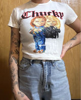 Target Chucky Halloween short sleeve tee shirt Photo 0