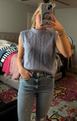 Sweater Best Aritzia Sunday Vest Light Blue Photo 0