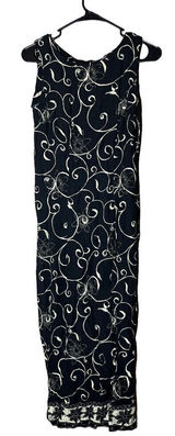 All‎ That Jazz Vintage Maxi Dress Size 5/6 Photo 0