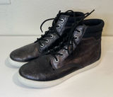 Timberland Women’s Dausette Black Silver Leather Casual Sneakers Boots Size 7 Photo 0