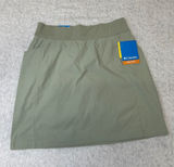 Columbia Anytime Casual Skort Safari Green XL1603 Omni-Shade UPF 50 Womens S Photo 0