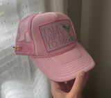 Pink Trucker Hat Photo 0