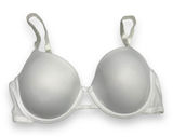 Ellen Tracy Womens Bra Size 34C Solid White T-Shirt‎ Tee Shirt Photo 0
