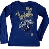 University of Notre Dame Football National Championship 2013 Long-Sleeve Tee, M Photo 0