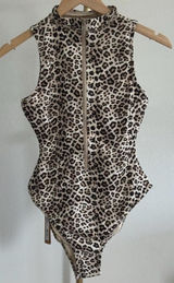 SKIMS Zip Up One Piece Swimsuit XS Photo 0