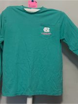 Champion Teal Carolina Tar Heels Long-Sleeve Pocket Tee Photo 0