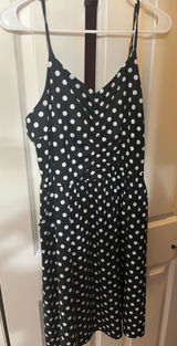 Yathon black & white polka dot dress Photo 0