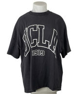 H&M UCLA 1919 Oversized Black Graphic Short Sleeve Baggy Boxy Tee T-Shirt Top XL Photo 0