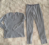 Victoria's‎ Secret Thermal Long Pajama Set size Medium Photo 0