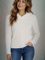 Lauren Ralph Lauren Women Cable Knit Cotton Fisherman Preppy Coatal Sweater M Photo 0