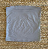 Abercrombie & Fitch Women’s Strapless Tube Top - Light Gray Photo 0