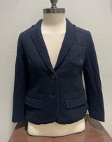 VTG Abercrombie & Fitch Y2K Blue Blazer Wool Blend Jacket M Photo 0