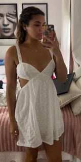 Princess Polly Dress White Mini Photo 0