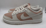 New Womens 9.5 Nike Dunk‎ Low Particle Pink/Lt Orewood Brown Sneaker IM6572-603 Photo 0