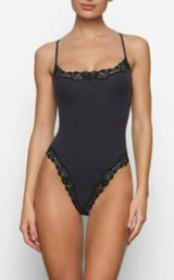 Nwt Skims Fits Everybody Lace Cami Bodysuit Xs Photo 0