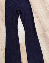 Fabletics Brown Heathered Flare Yoga Pants XS Bootcut Leggings‎ Photo 0