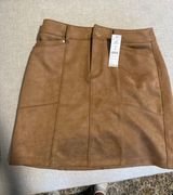 Suede Skirt Photo 0