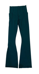 Offline By Aerie Real Me Xtra Green Flare Leggings S High Rise Bootcut Yoga Photo 0