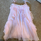 Pink ruffle babydoll dress wild fable Photo 0
