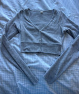Alo Alolux Cropped Me Time Cardigan Photo 0