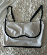 Alo White And Black Tank Top Photo 0