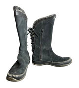 The North Face Women's 6 Janey Boots Black Tall 200G Primaloft Insulated Winter Photo 0