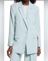 Nordstrom‎ Light Blue Blazer Photo 0